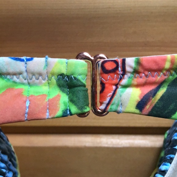 Dorothy Shain Anthropologie Bora Bora Bustier One-Piece Swimsuit NWOT XL - Picture 11 of 15